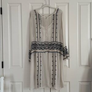 Beautiful Embroidered and Pearl Beaded Art Deco Inspired Dress